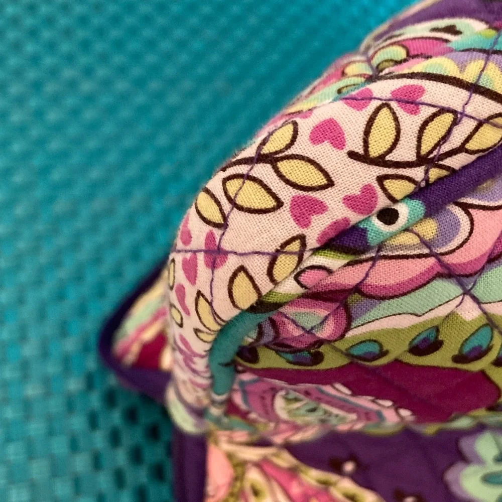 Vera Bradley Paisley Tablet Sleeve - Purple, Teal, Pink